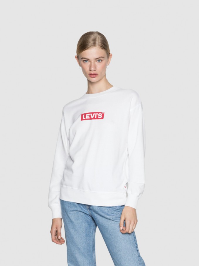 Sweatshirt Mulher Relaxed Graphic Levis