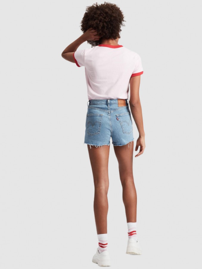 Pantalones Cortos Mujer Levis