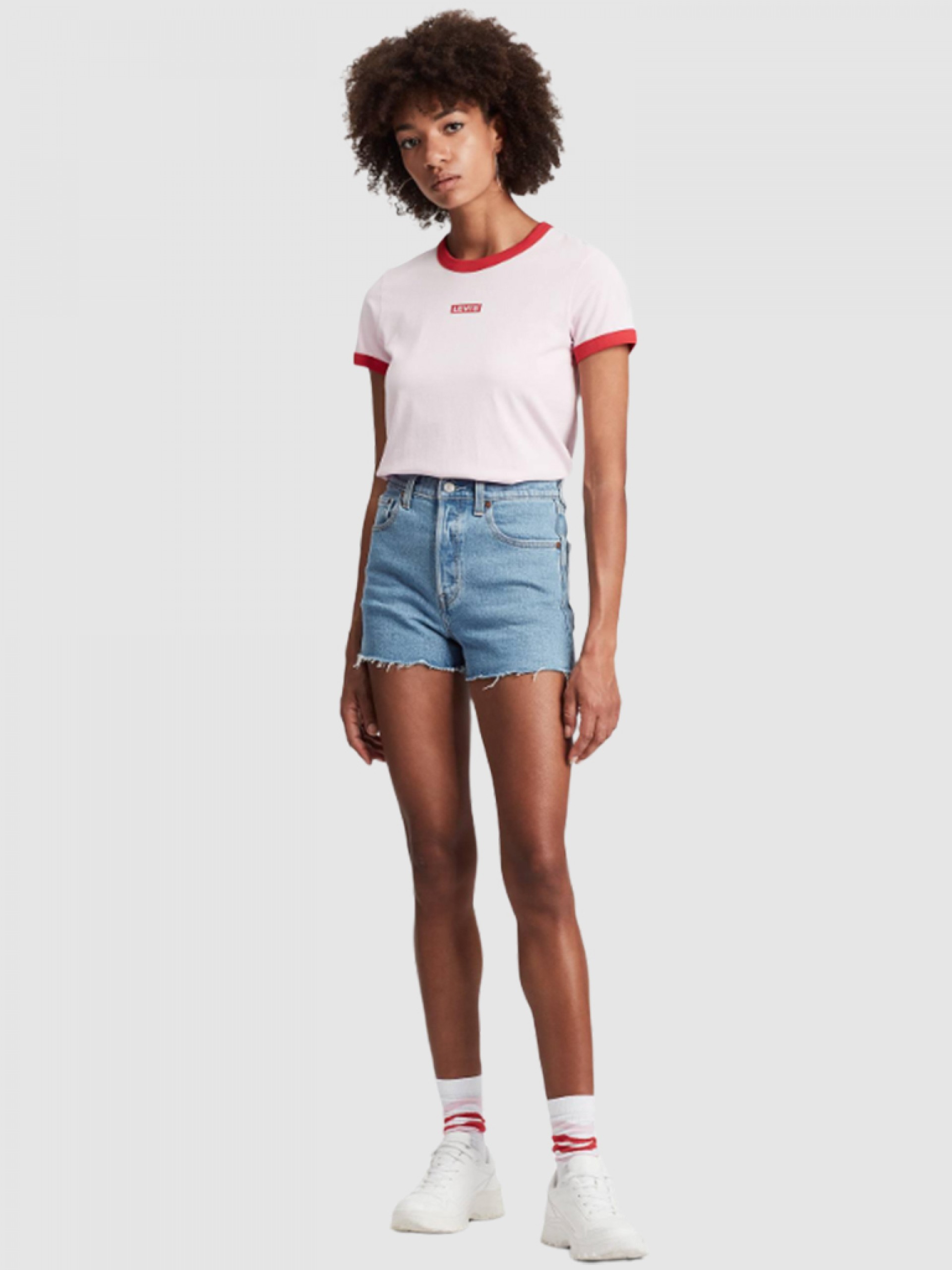 Pantalones Cortos Mujer Levis
