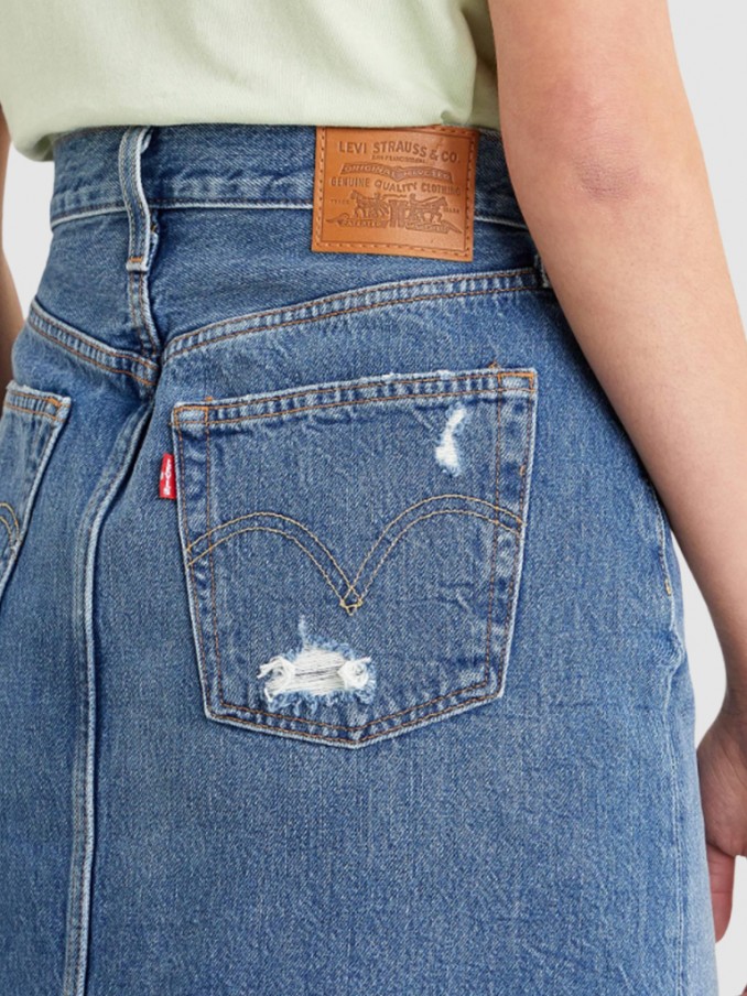 Falda Mujer Levis