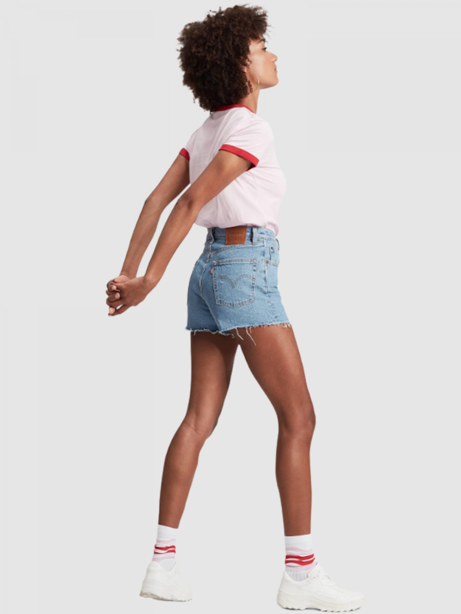 Pantalones Cortos Mujer Levis