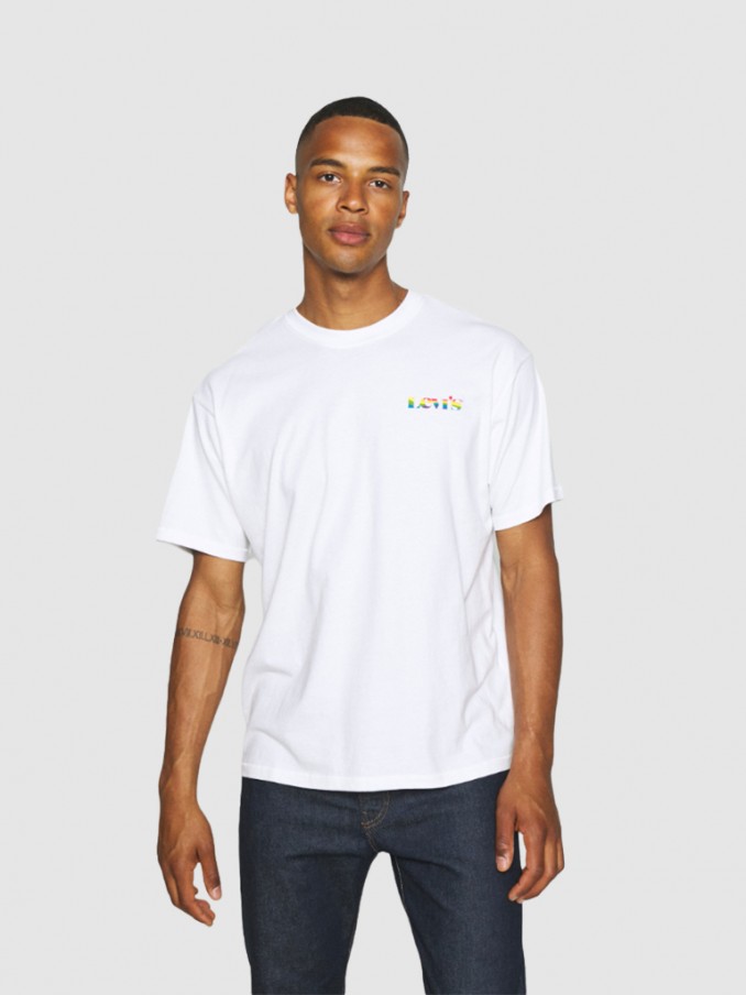 T-Shirt Man White Levis