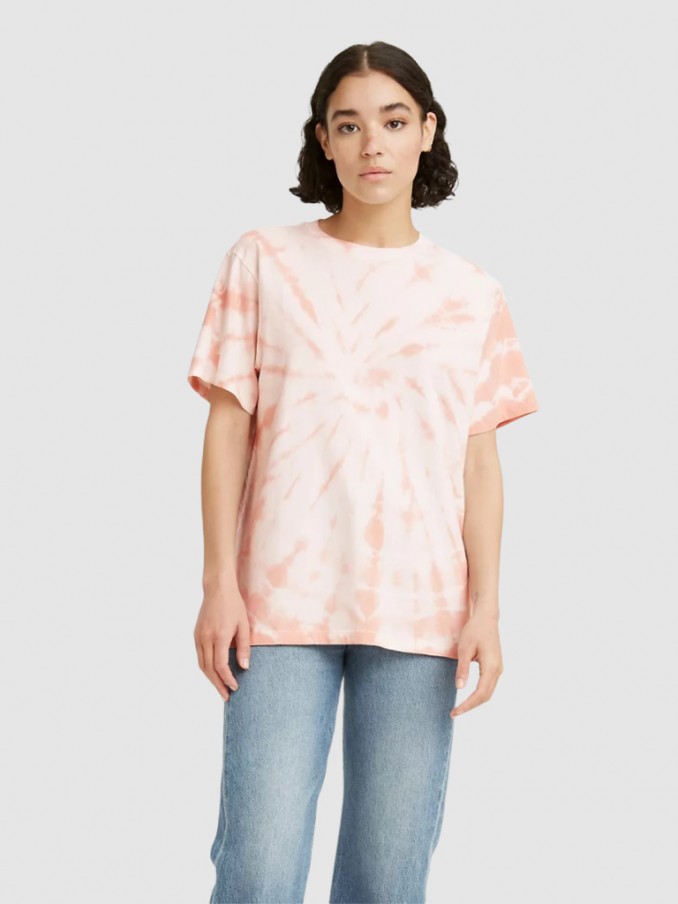 Camiseta Mujer Rosa Levis