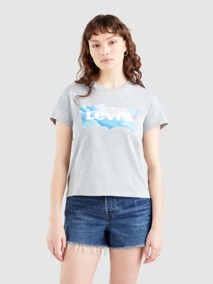T-Shirt Woman Grey Levis