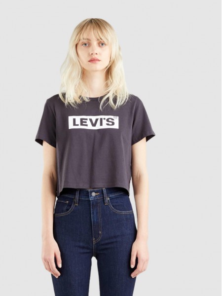 T-Shirt Mulher Cropped Jordie Levis