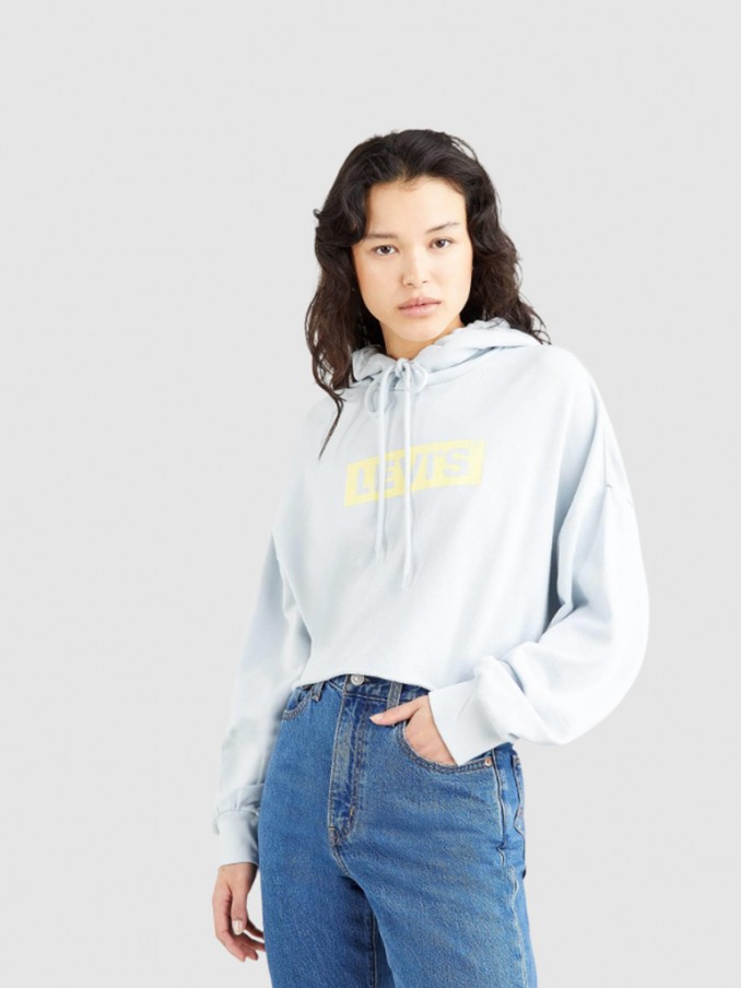 Sweatshirt Mujer Azul Levis