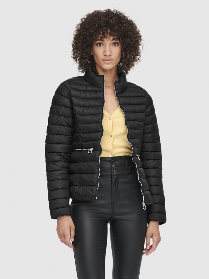 Chaqueta Mujer Negro Only