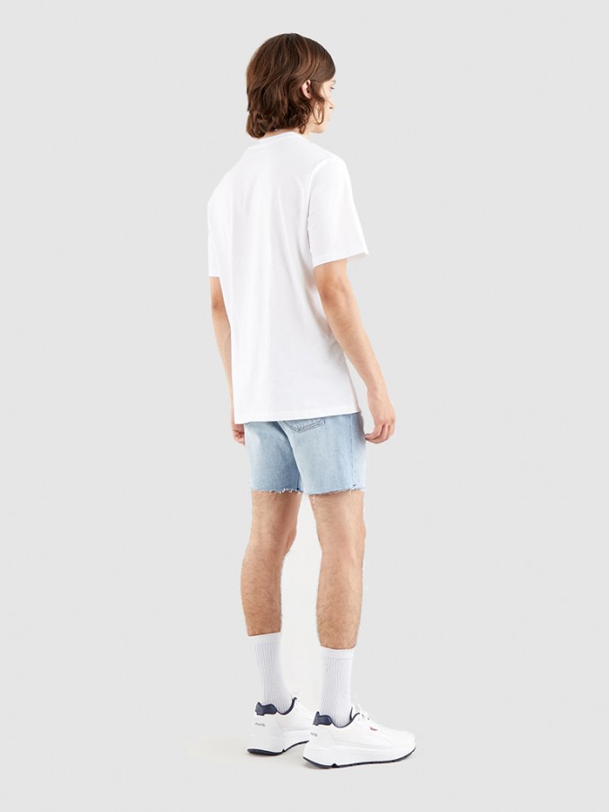 Camiseta Hombre Blanco Levis