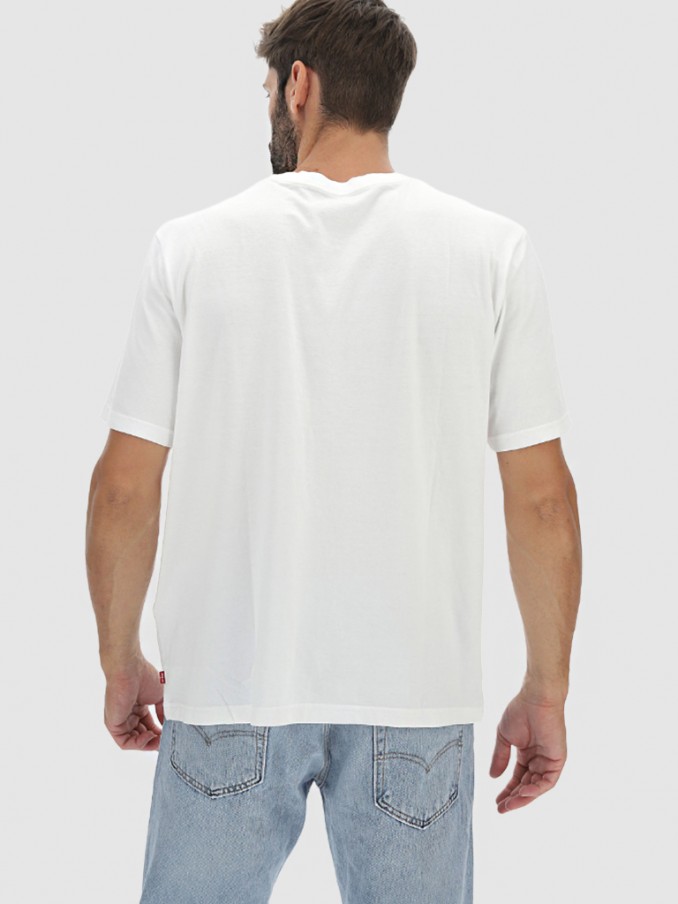 Camiseta Hombre Blanco Levis