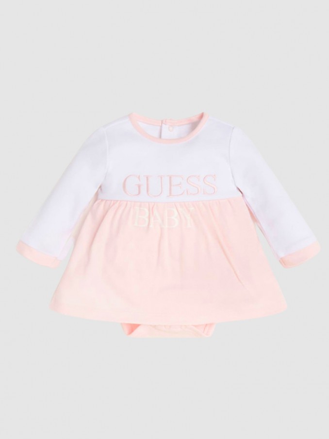 Vestido Bebe Ni a Rosa Guess S2Rg07Ka6W0 S2RG07KA6W0.37 Mellmak