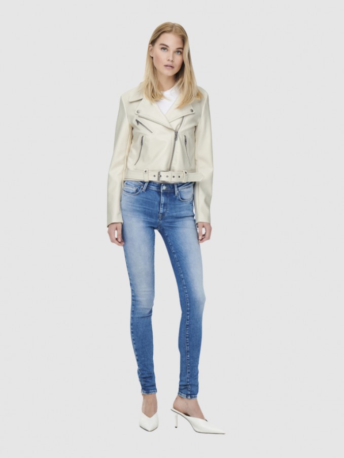 Chaqueta Mujer Blanco Only