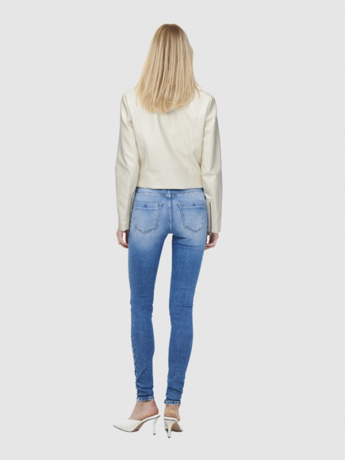 Chaqueta Mujer Blanco Only