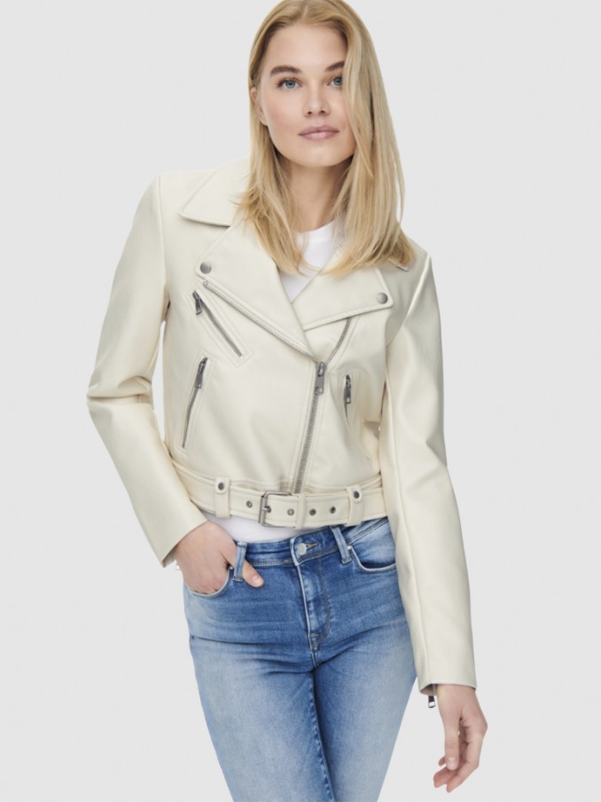 Chaqueta Mujer Blanco Only