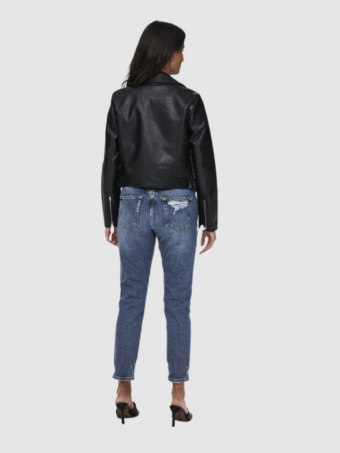 Chaqueta Mujer Negro Only