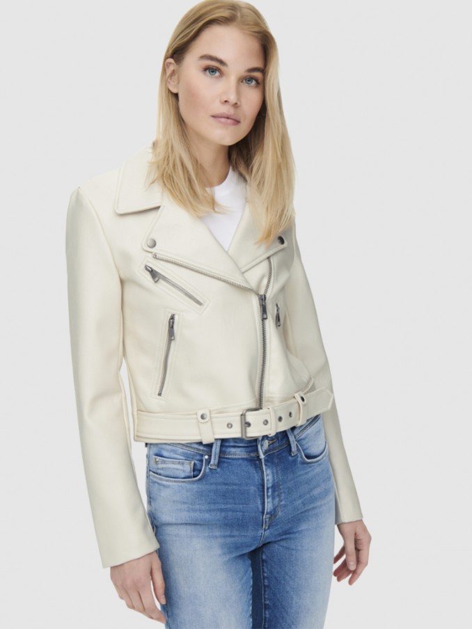 Jacket Woman White Only