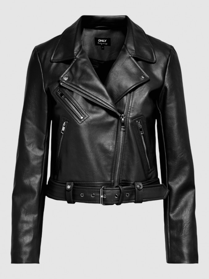 Chaqueta Mujer Negro Only