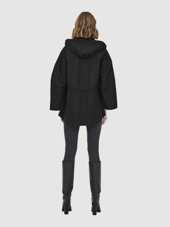 Chaqueta Mujer Negro Only
