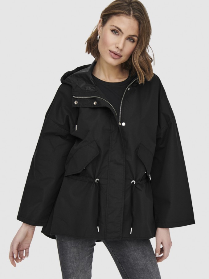 Chaqueta Mujer Negro Only