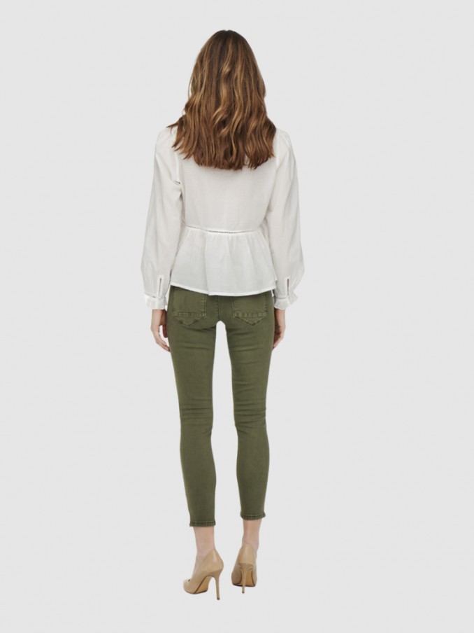 Blusa Mujer Blanco Only