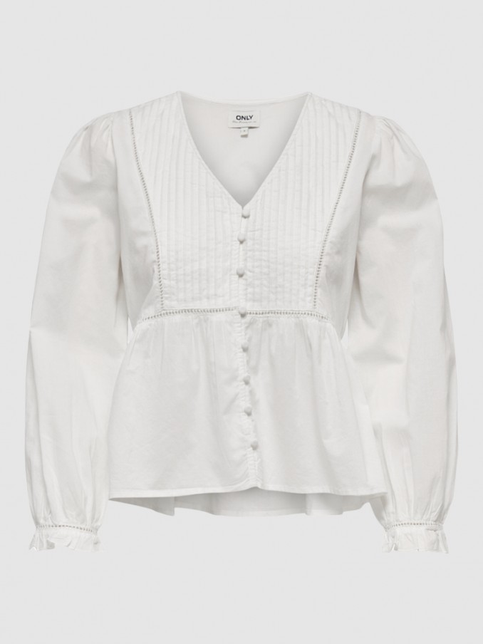 Blusa Mujer Blanco Only