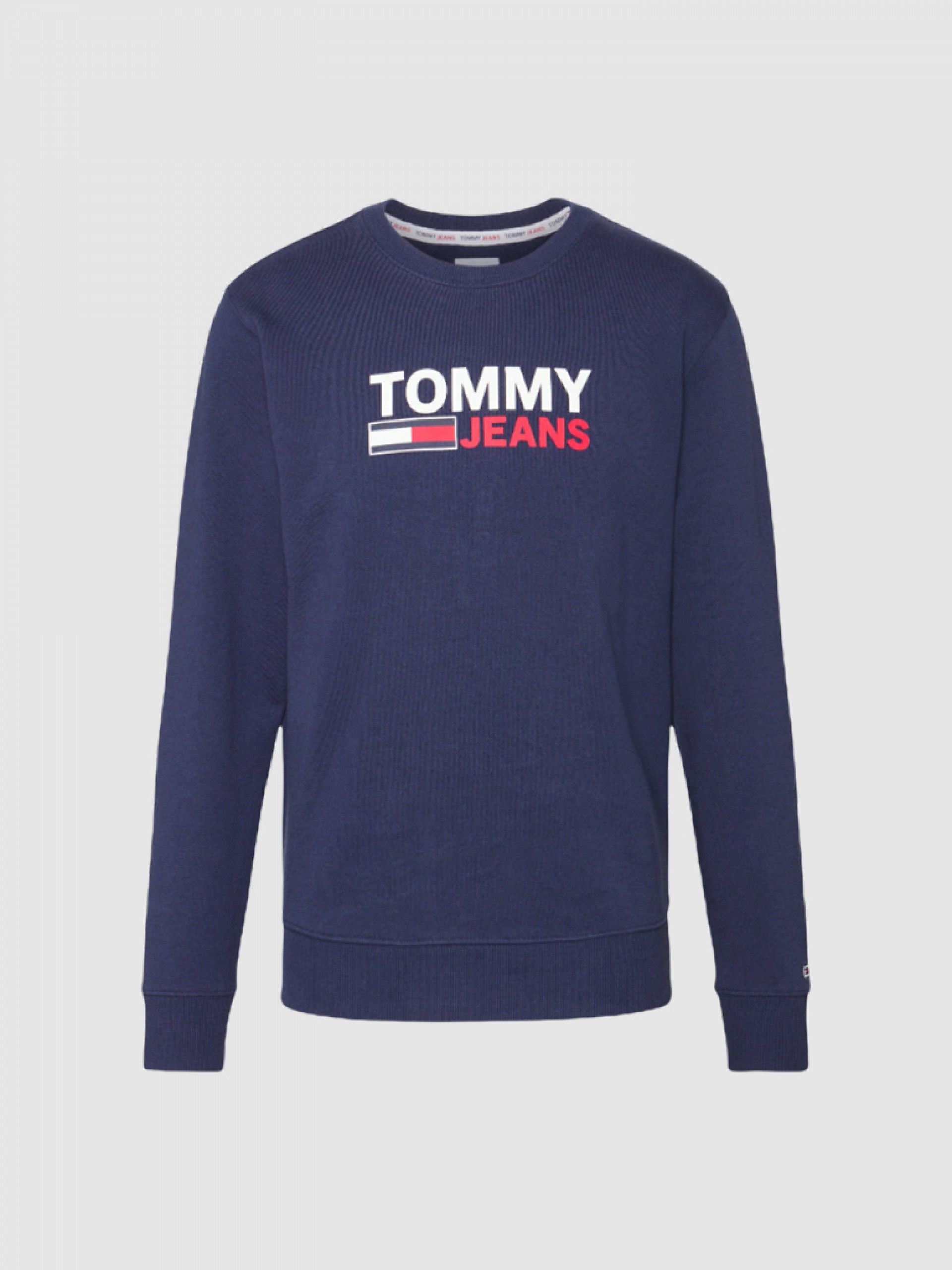 Sweatshirt Homem Corp Logo Tommy Jeans
