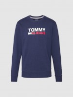 Sweatshirt Homem Corp Logo Tommy Jeans Sweatshirt Homem Corp Logo Tommy Jeans
