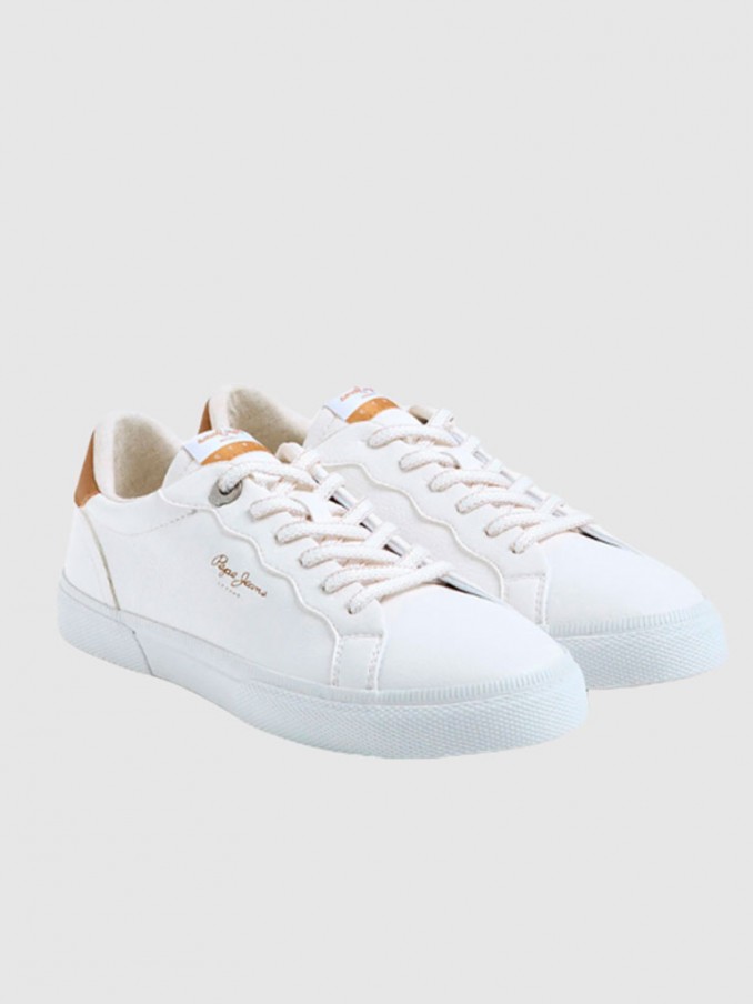 Tenis Mujer Blanco Pepe Jeans London