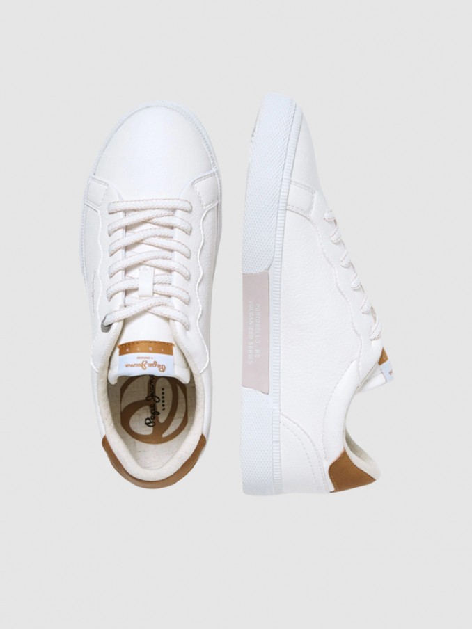Tenis Mujer Blanco Pepe Jeans London