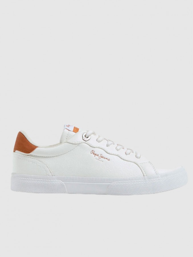 Tenis Mujer Blanco Pepe Jeans London