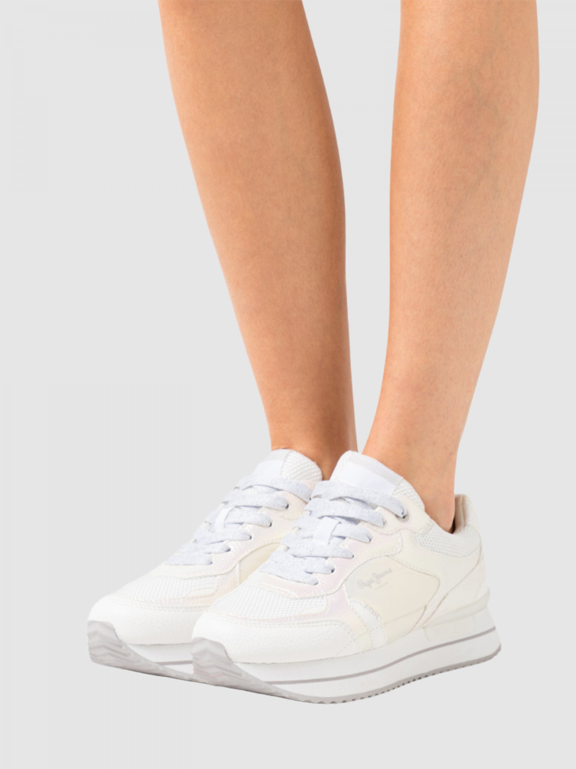 Sneakers Woman White Pepe Jeans London