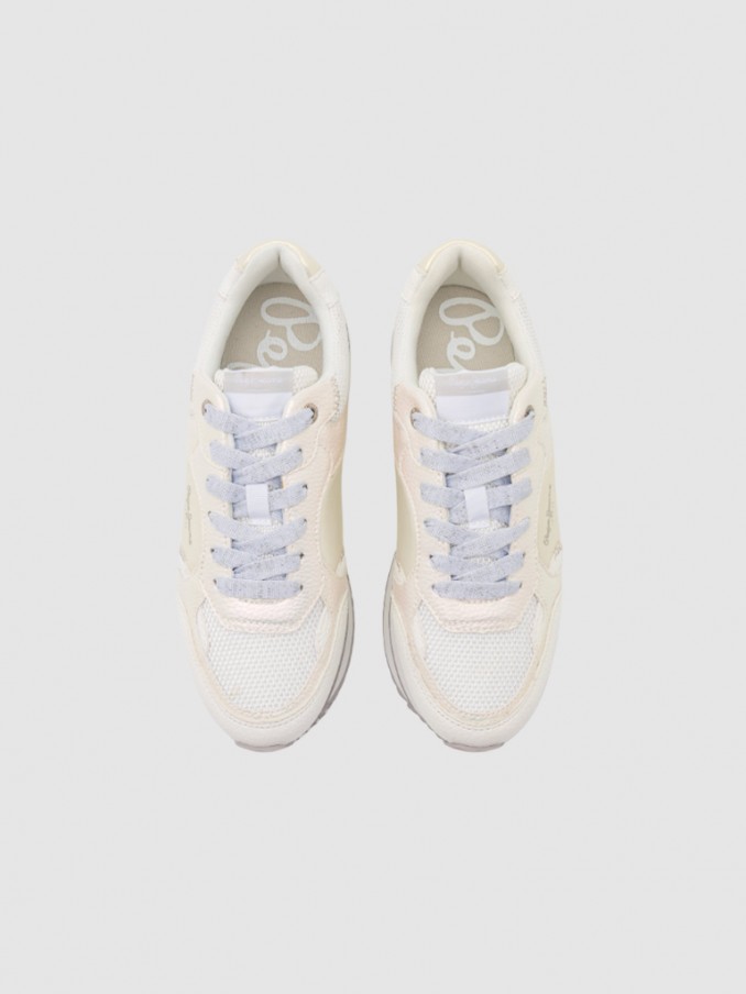 Sneakers Woman White Pepe Jeans London
