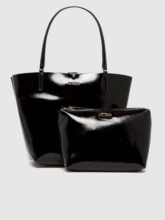 Vintage Guess Black Leather Shoulder Bag Y2K for Sale in Los Angeles, CA -  OfferUp