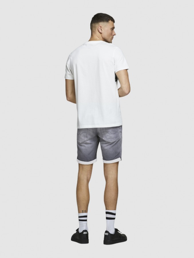 Pantalones Cortos Hombre Gris Jack & Jones
