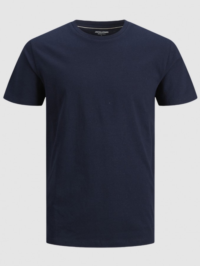 Camiseta Hombre Azul Marino Jack & Jones