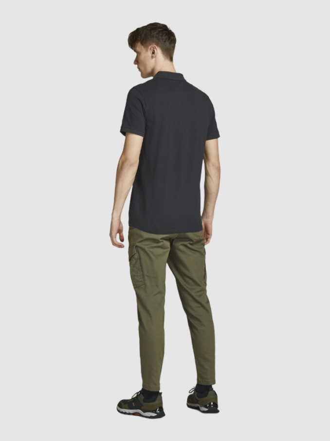 Polo Hombre Negro Jack & Jones