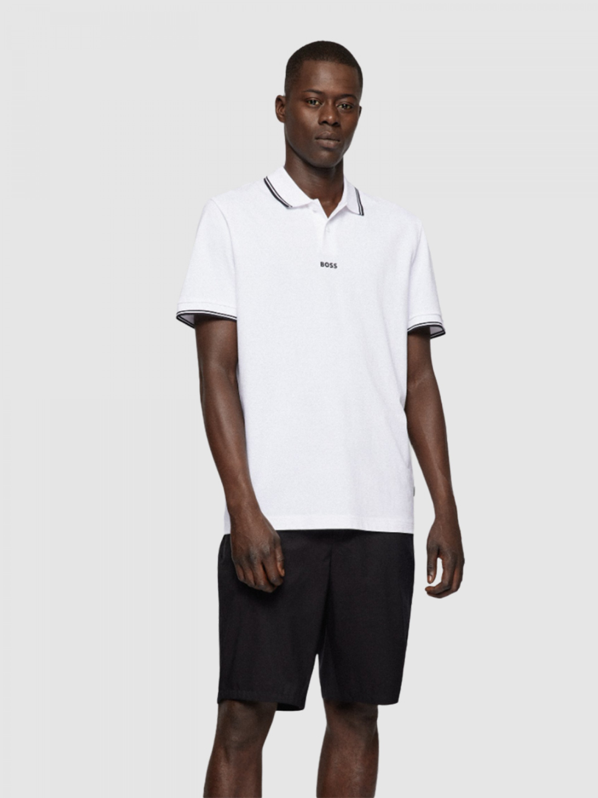 Polo Shirt Man Boss Orange