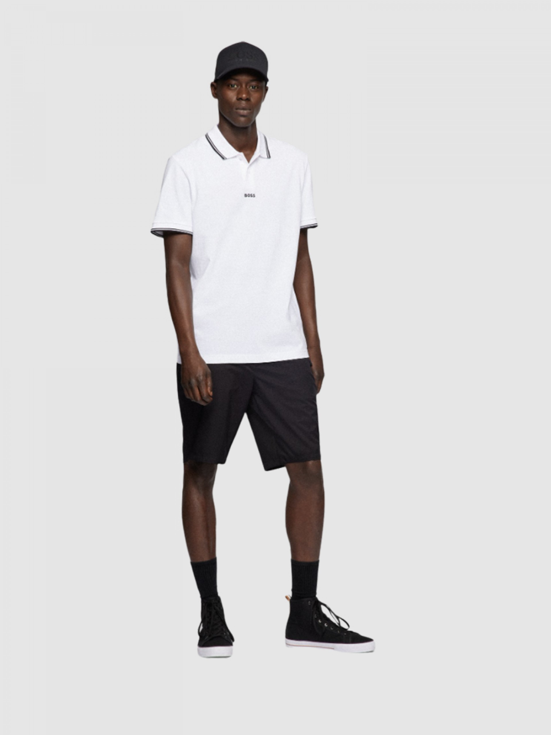 Polo Shirt Man Boss Orange