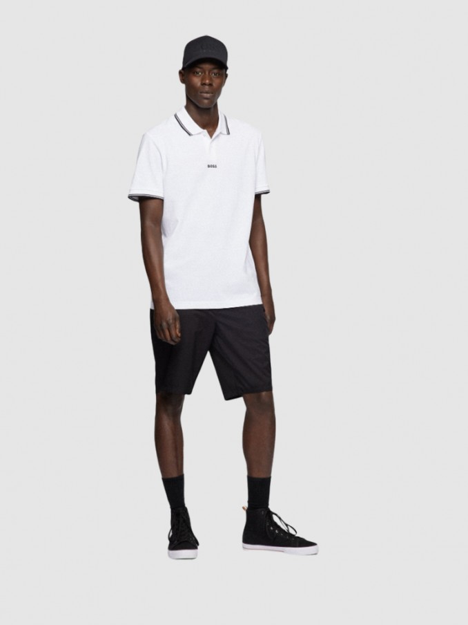 Polo Shirt Man Boss Orange