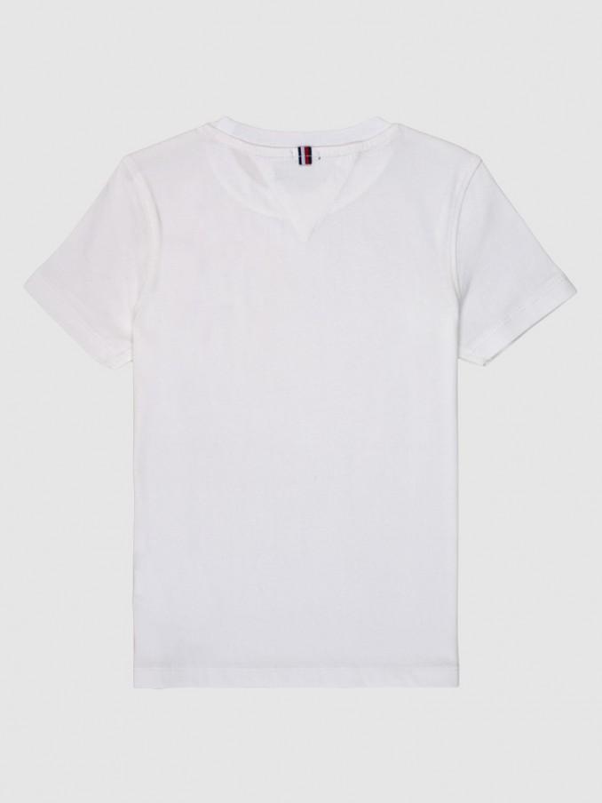 T-Shirt Boy White Tommy Jeans Kids