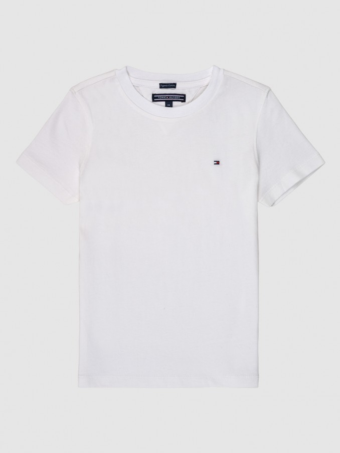 T-Shirt Boy White Tommy Jeans Kids