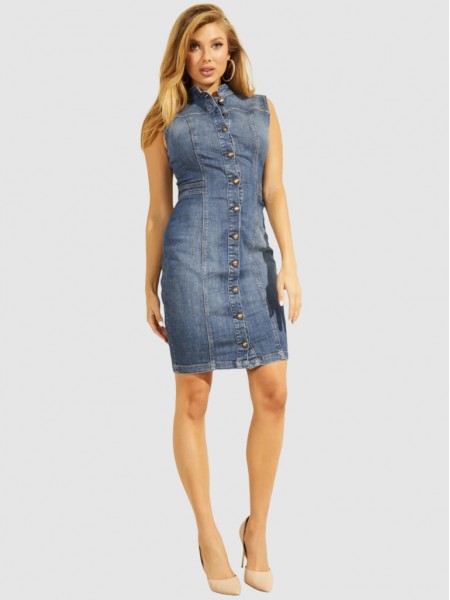 Vestido Mujer Jeans Guess