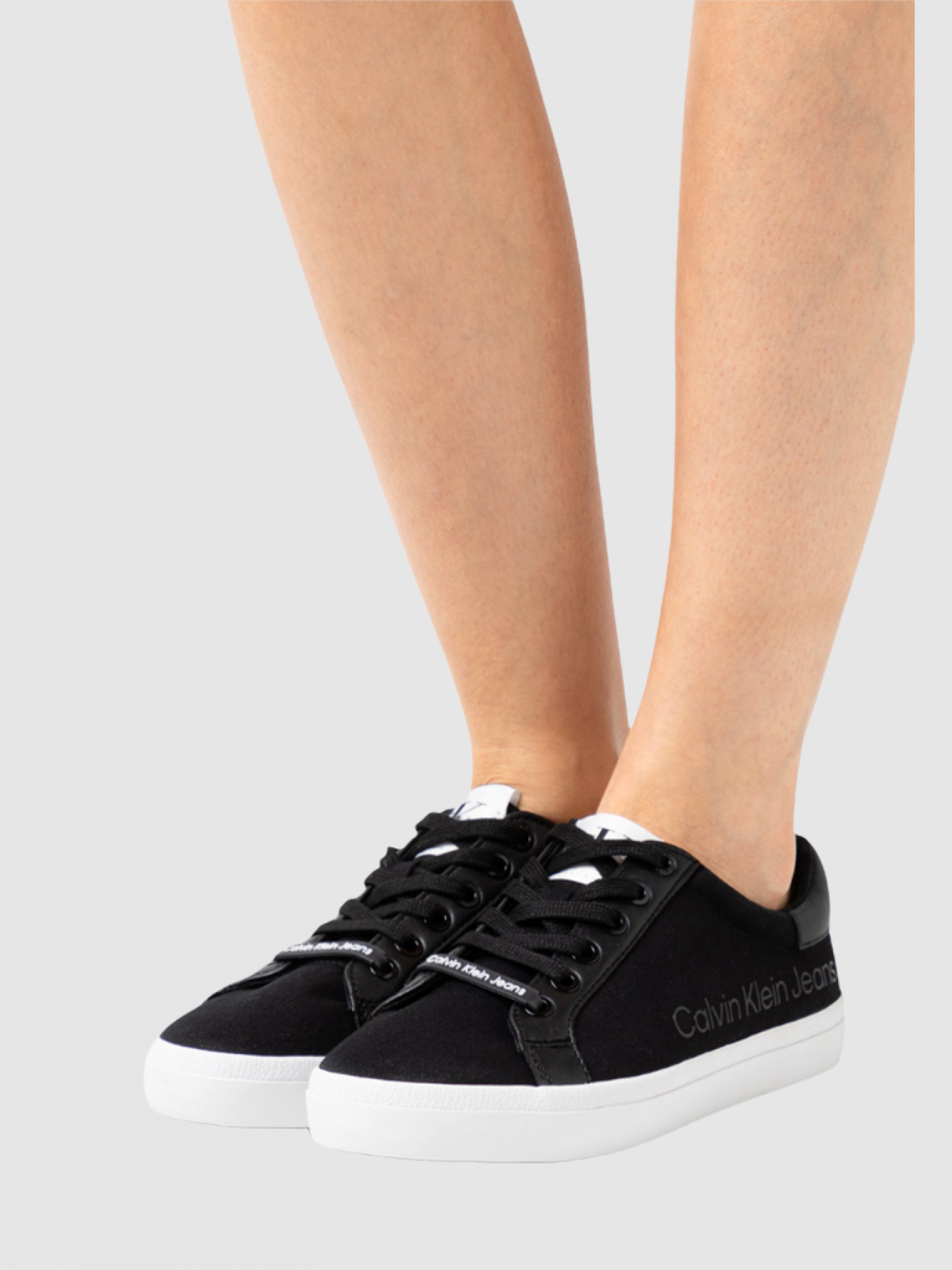 Tenis Mujer Negro Calvin Klein
