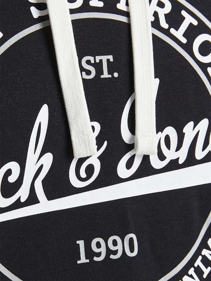 Sweatshirt Hombre Negro Jack & Jones