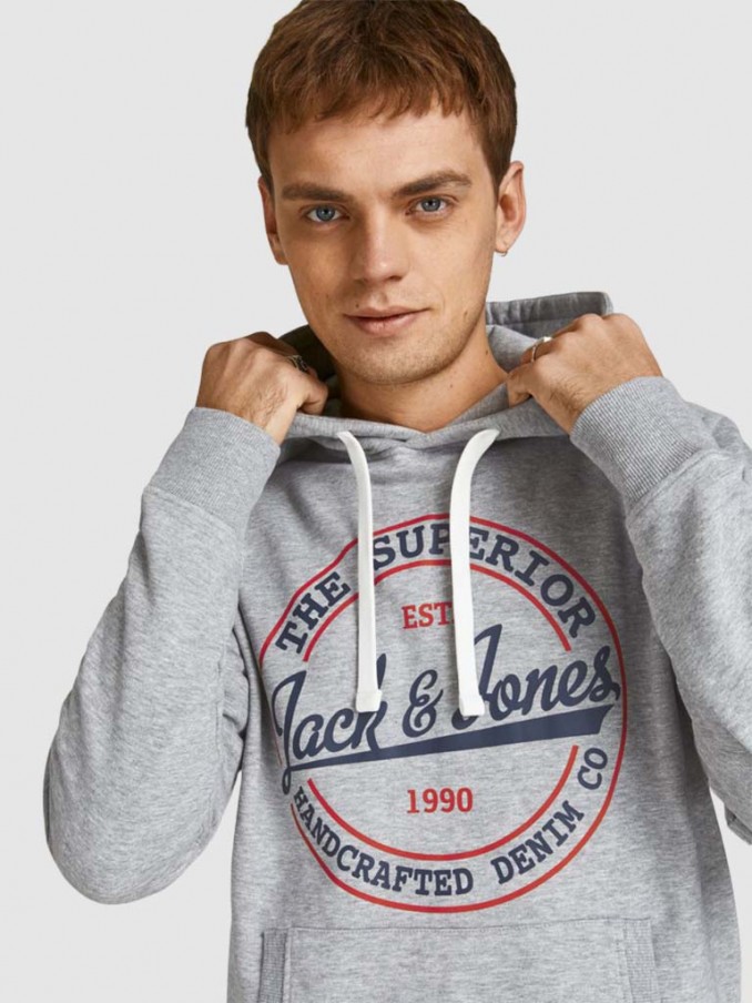 Sweatshirt Hombre Gris Jack & Jones