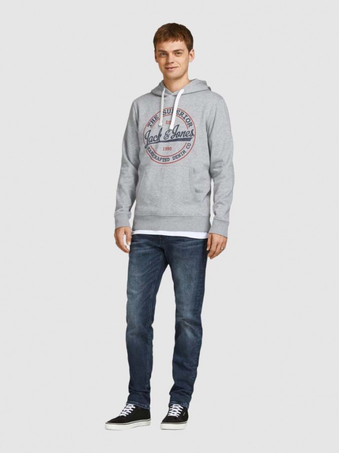 Sweatshirt Hombre Gris Jack & Jones