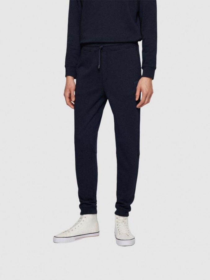 Pantalones Hombre Azul Marino Hugo Boss