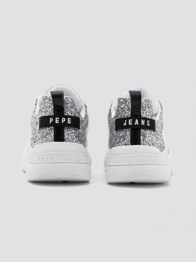 Sneakers Woman White Pepe Jeans London