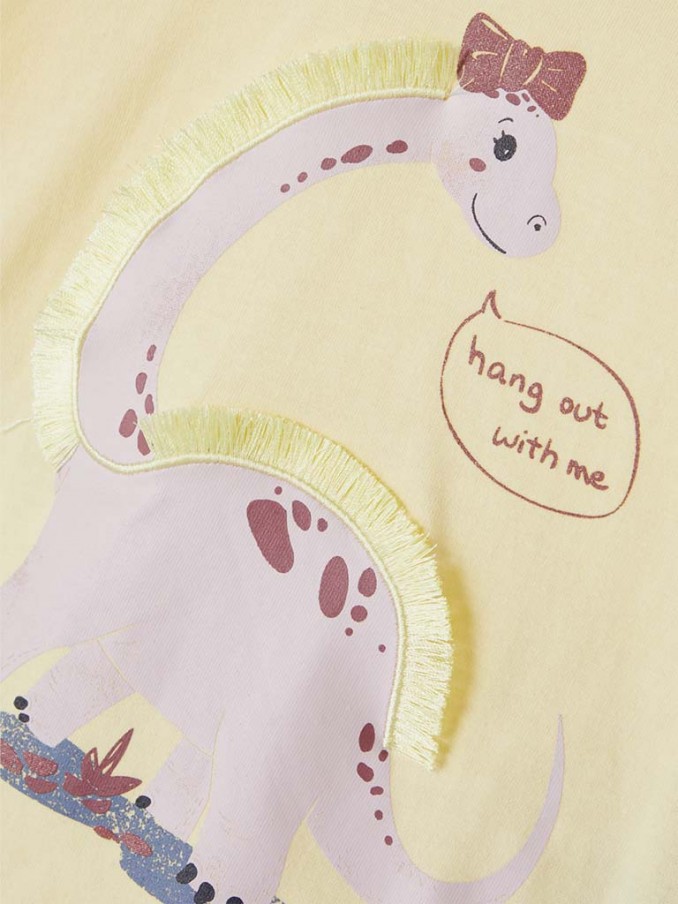 Sweatshirt Niña Amarillo Name It