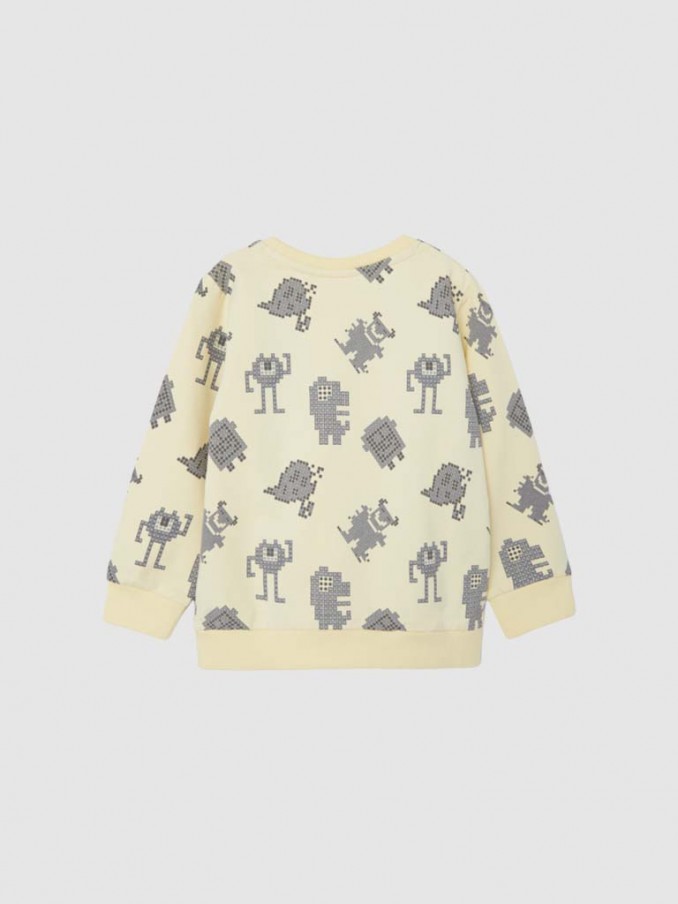 Sweatshirt Niño Amarillo Name It