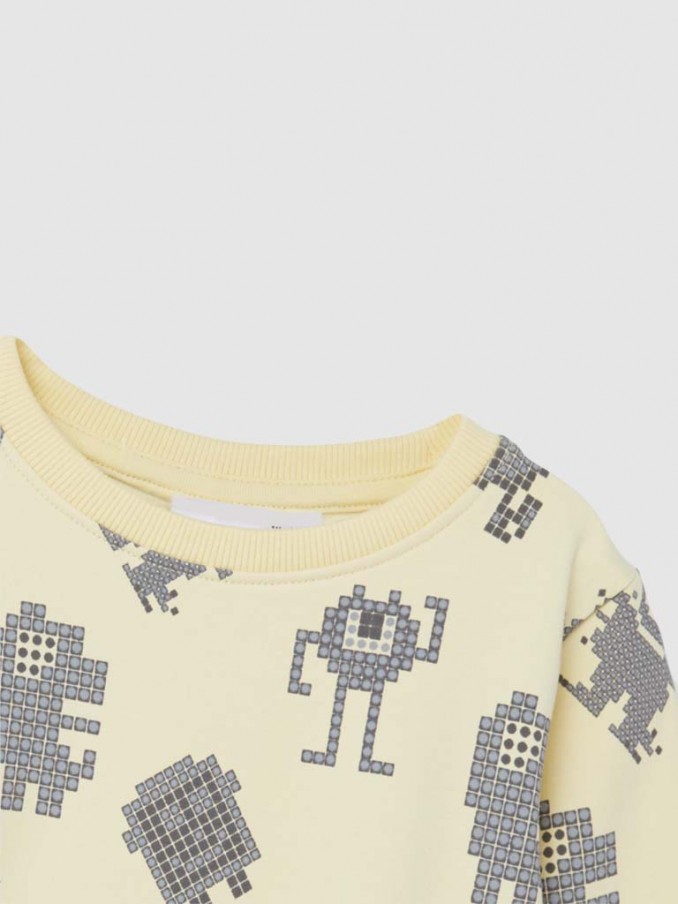 Sweatshirt Niño Amarillo Name It